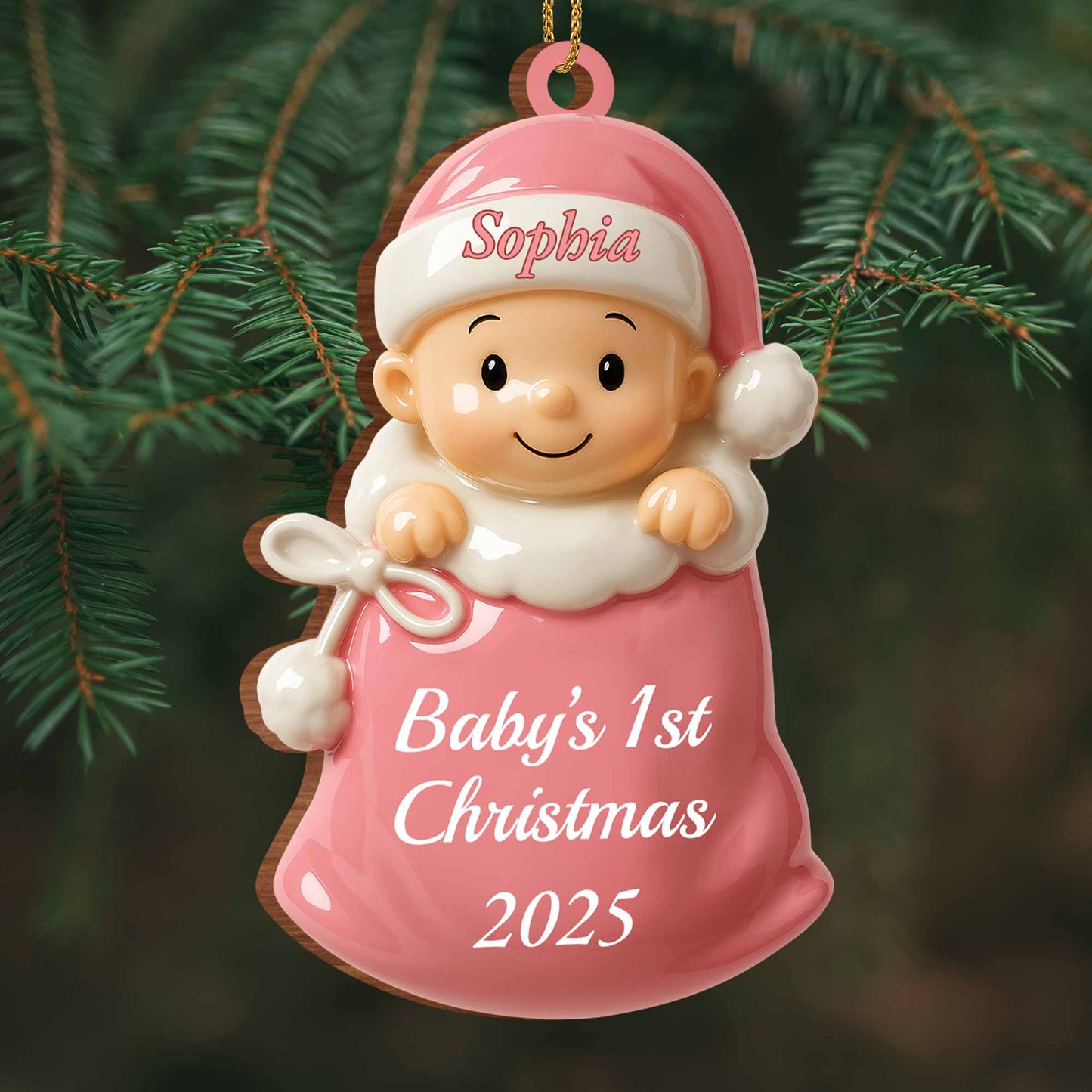 Baby's 1st Christmas Bell Ornament