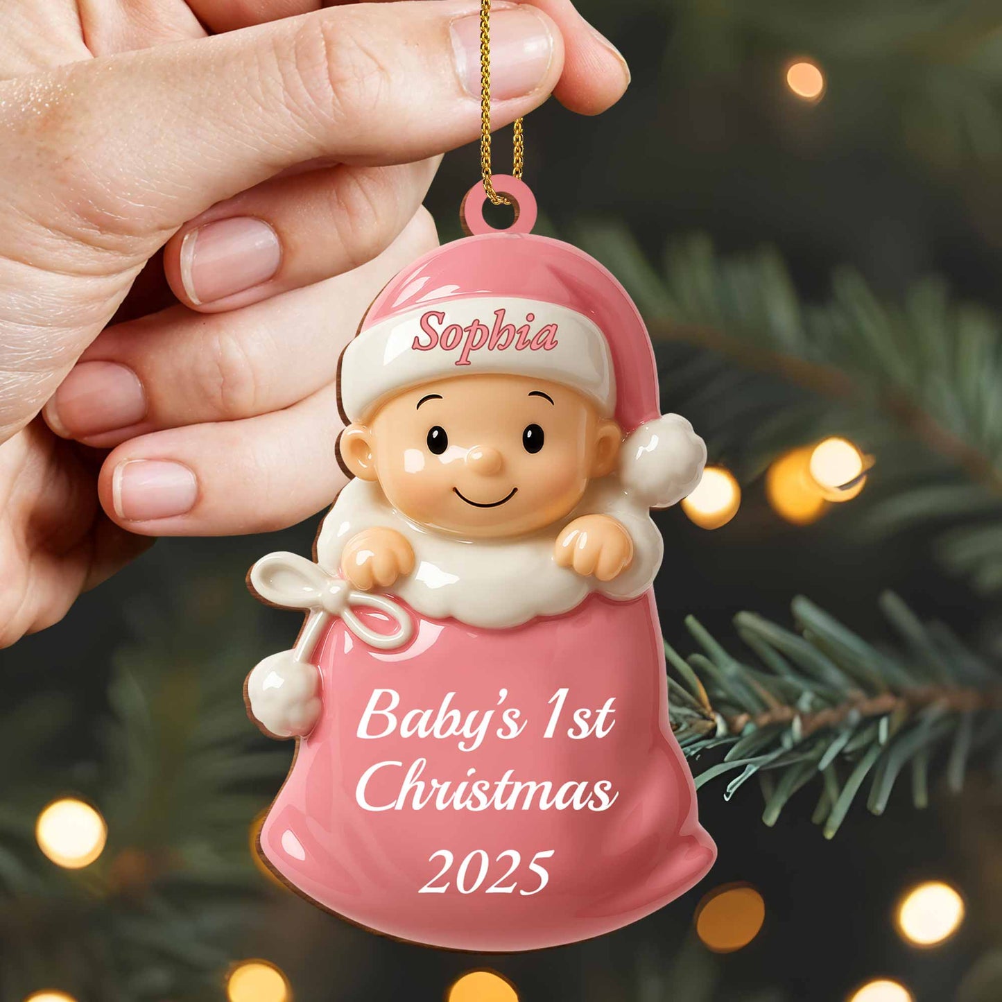 Baby's 1st Christmas Bell Ornament