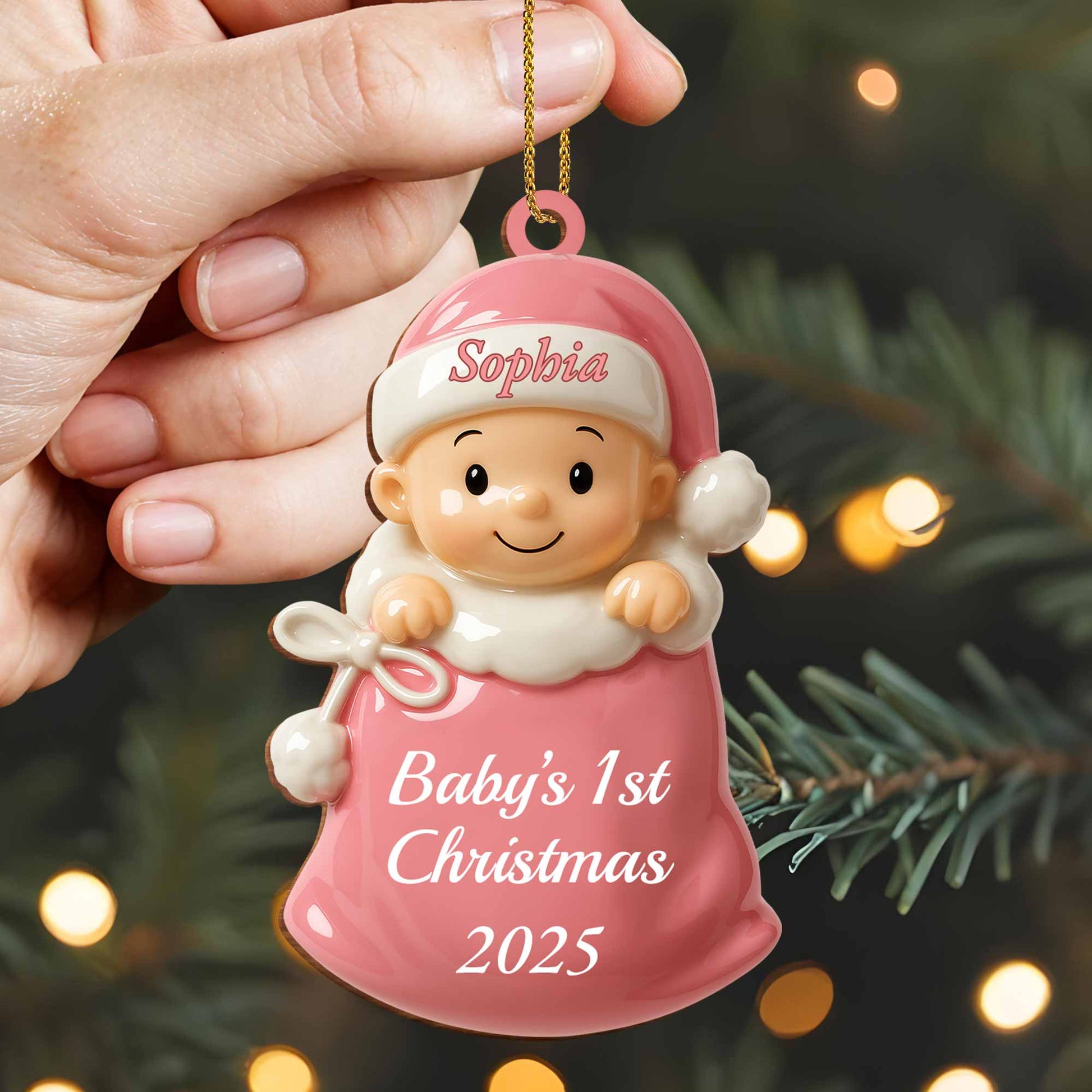 Baby's 1st Christmas Bell Ornament