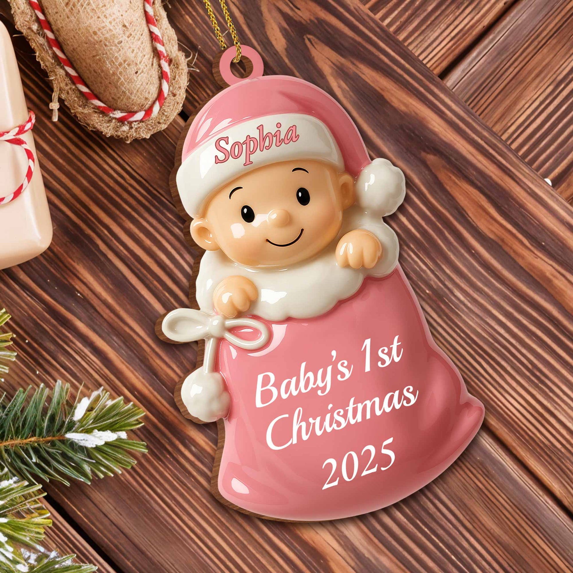 Baby's 1st Christmas Bell Ornament