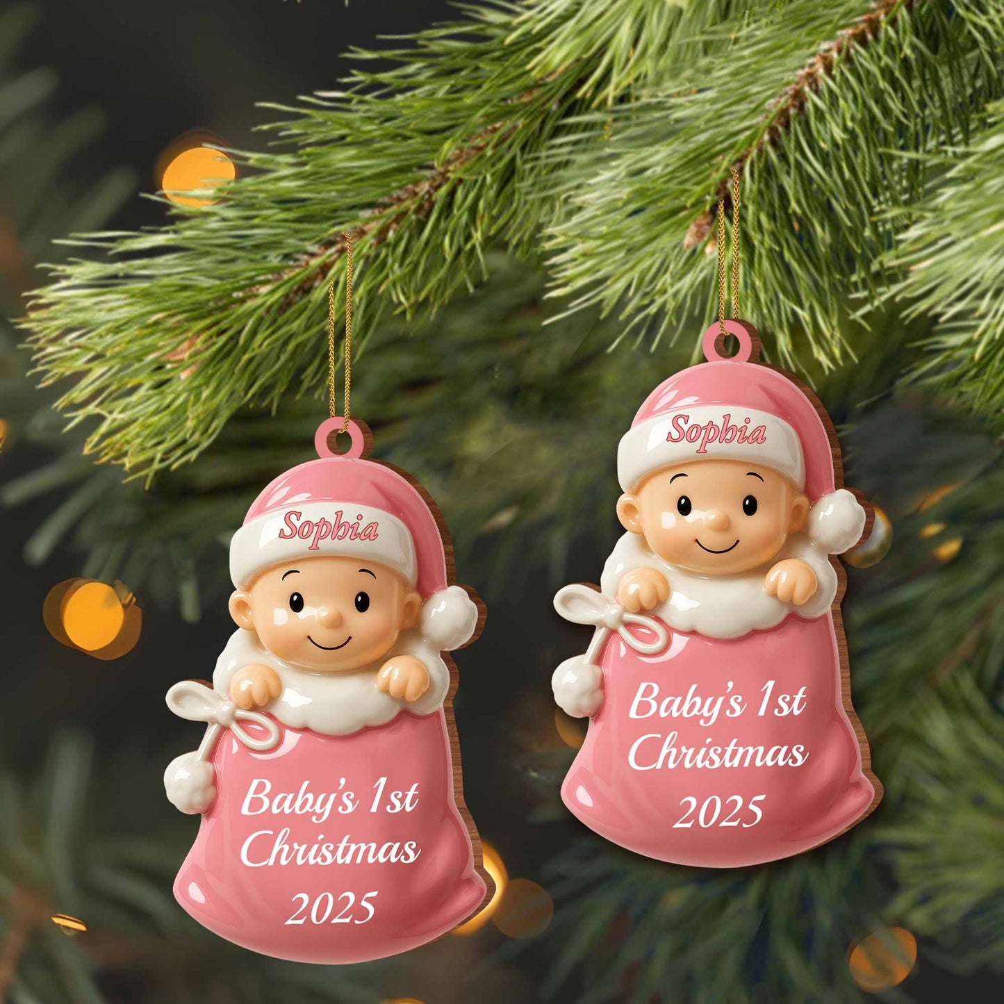 Baby's 1st Christmas Bell Ornament