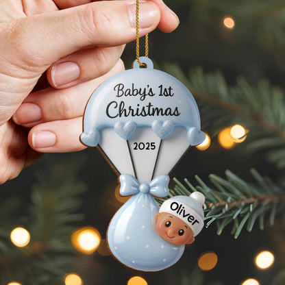 Baby's 1st Christmas Balloons and Hearts