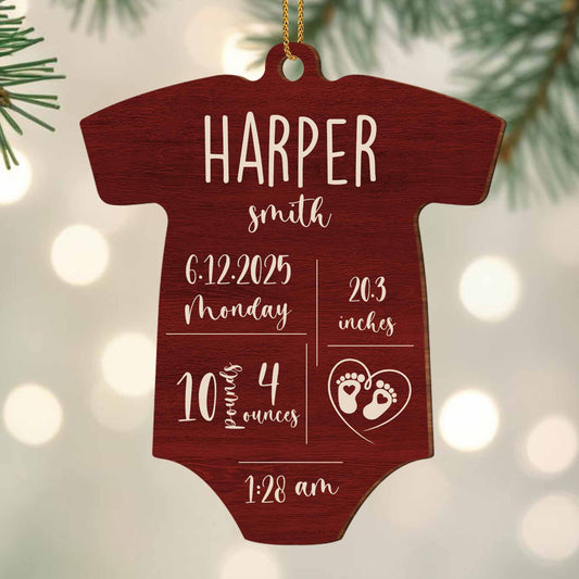 Commemorate The Joy Of Child's Birth With Heart And Baby Footprints