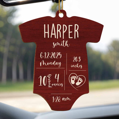 Commemorate The Joy Of Child's Birth With Heart And Baby Footprints