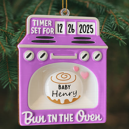 Bun In The Oven With Cute Heart Design