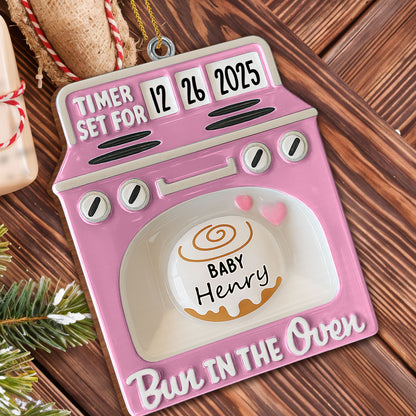 Bun In The Oven With Cute Heart Design