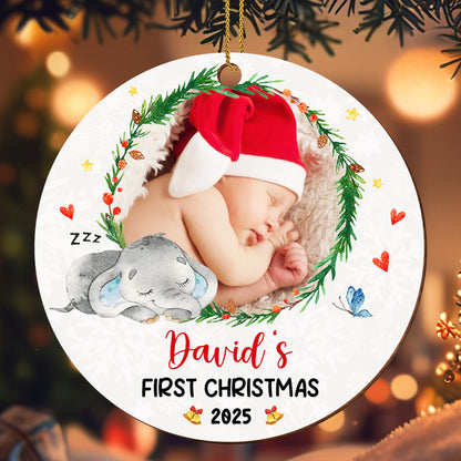 First Christmas, Love and Joy With a Sleepy Newborn