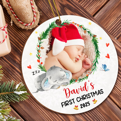 First Christmas, Love and Joy With a Sleepy Newborn