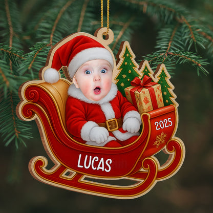 Celebrate Baby's First Christmas In Santa Outfit