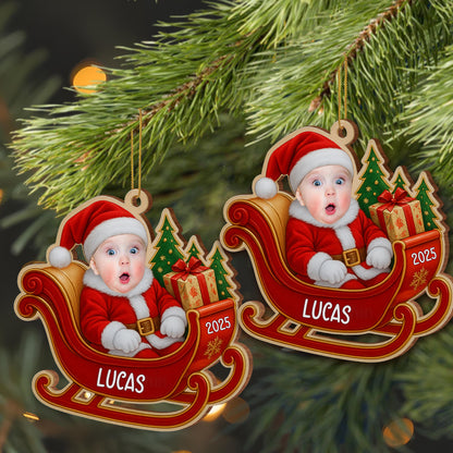 Celebrate Baby's First Christmas In Santa Outfit