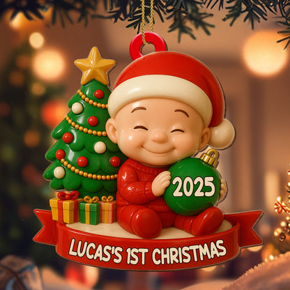 Your 1st Christmas With Christmas Tree And Gifts