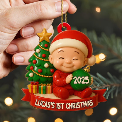 Your 1st Christmas With Christmas Tree And Gifts