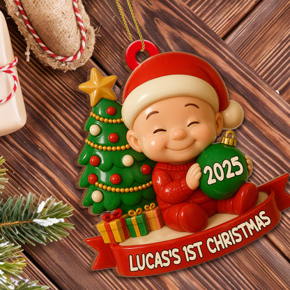 Your 1st Christmas With Christmas Tree And Gifts