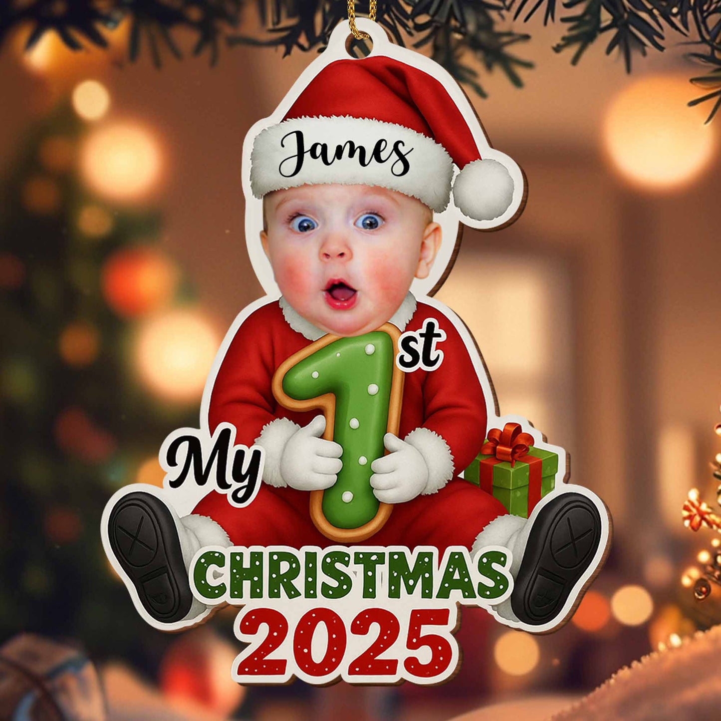 My 1st Christmas Baby Ornament