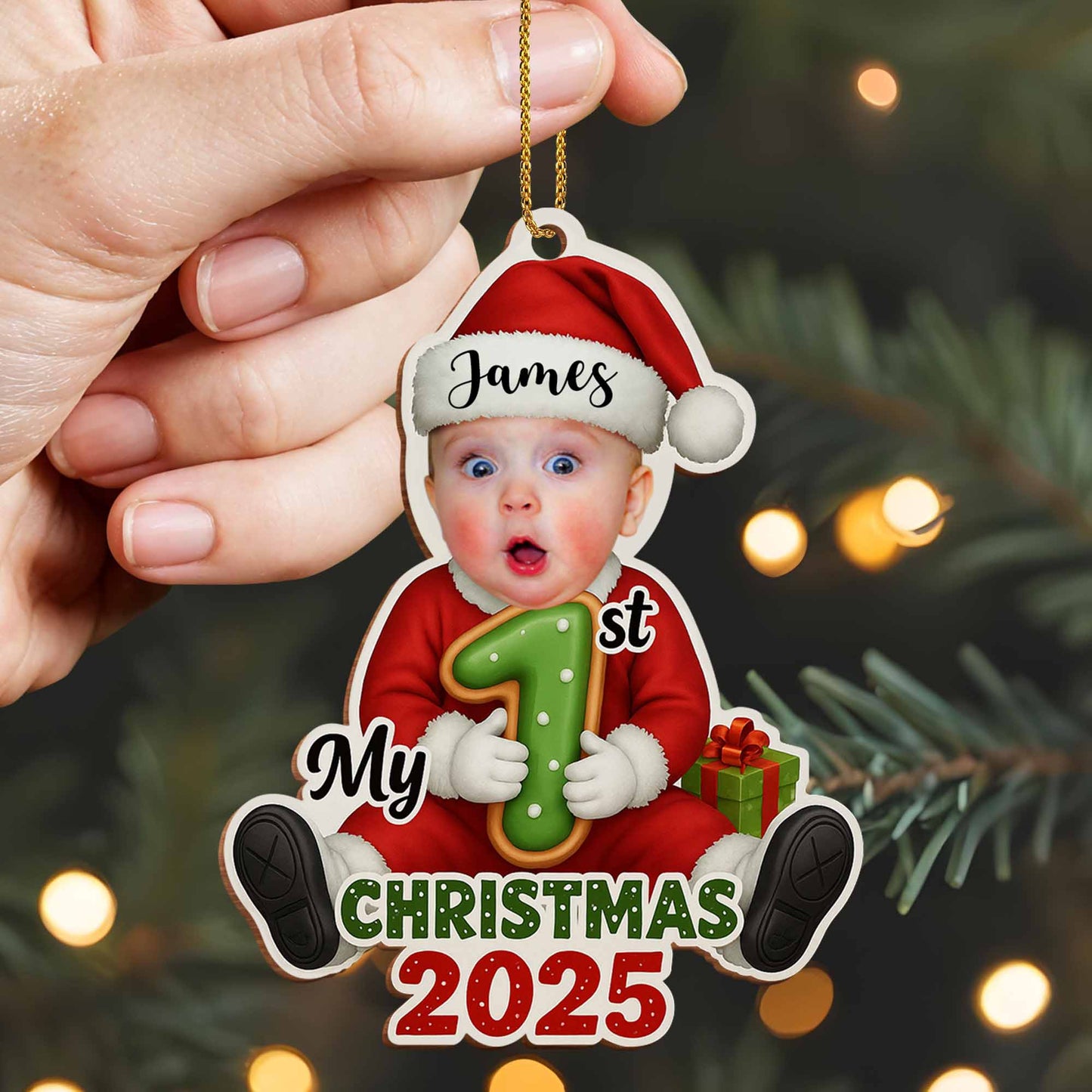My 1st Christmas Baby Ornament