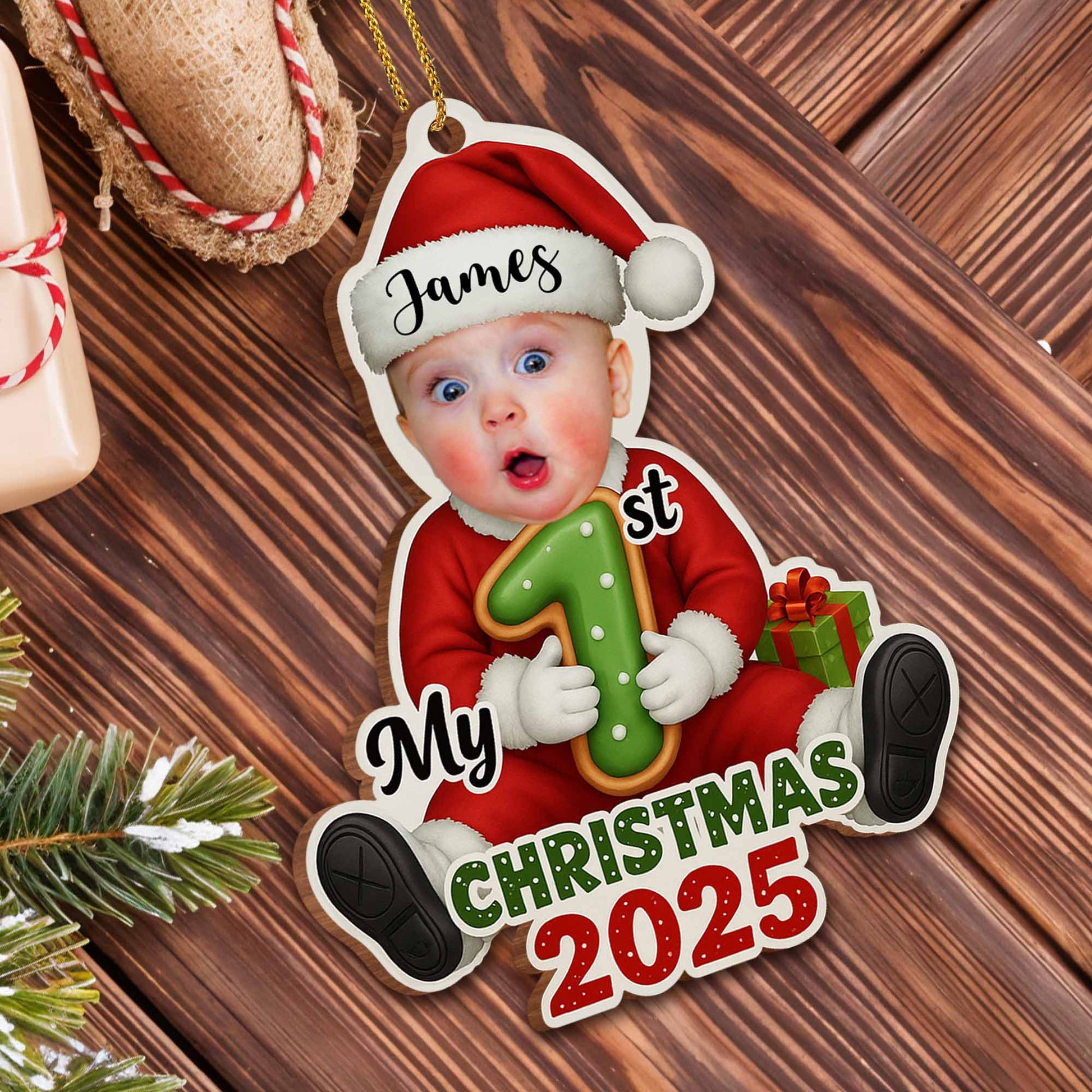 My 1st Christmas Baby Ornament