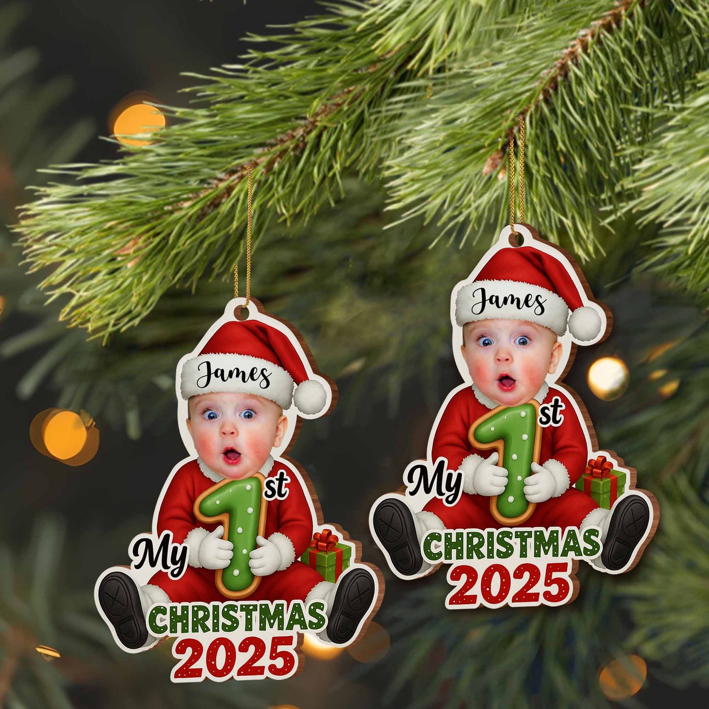 My 1st Christmas Baby Ornament