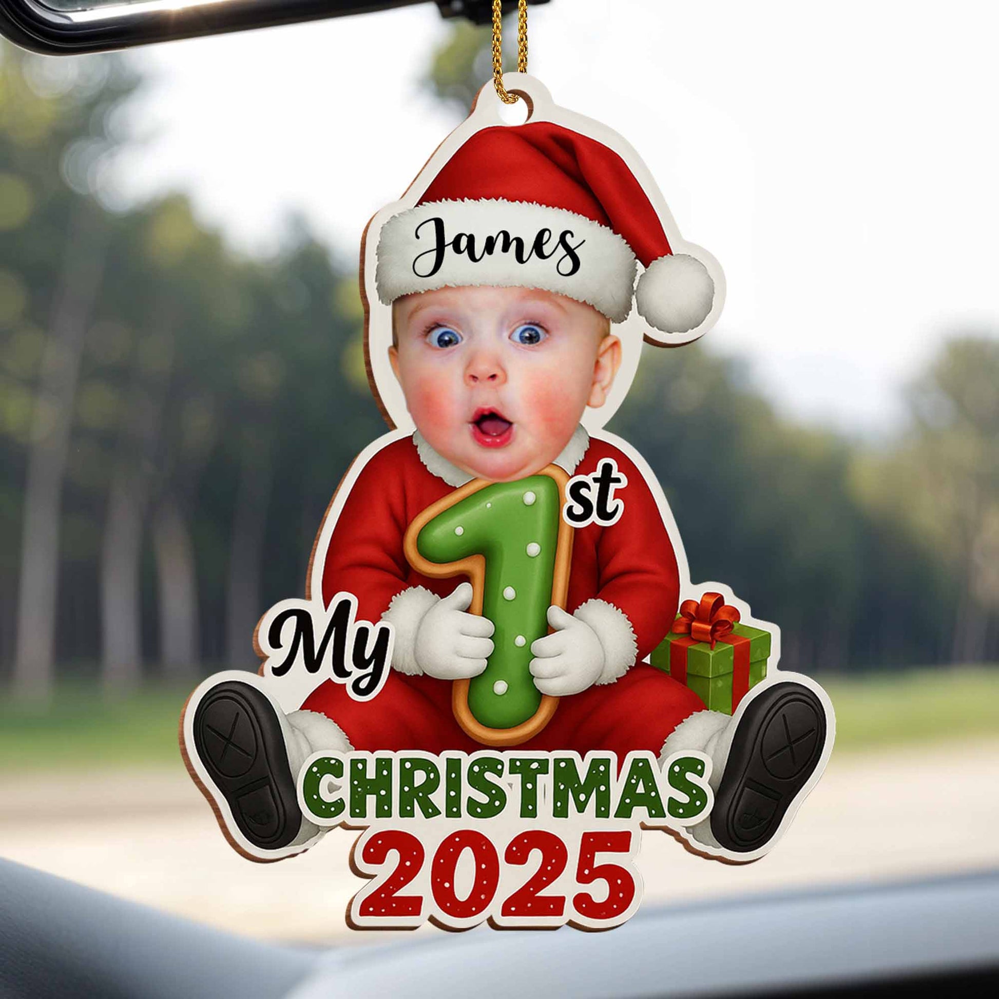 My 1st Christmas Baby Ornament