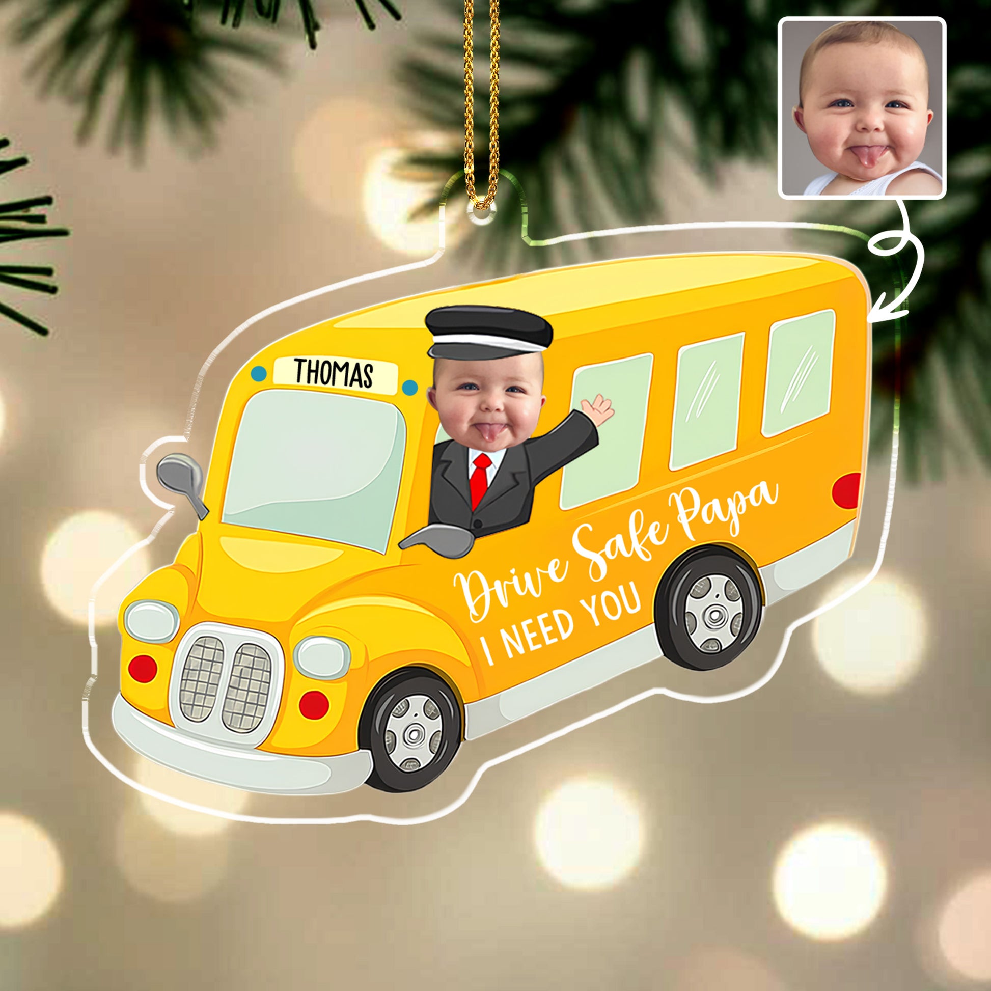 Drive Safe Papa I Need You, Bus Design