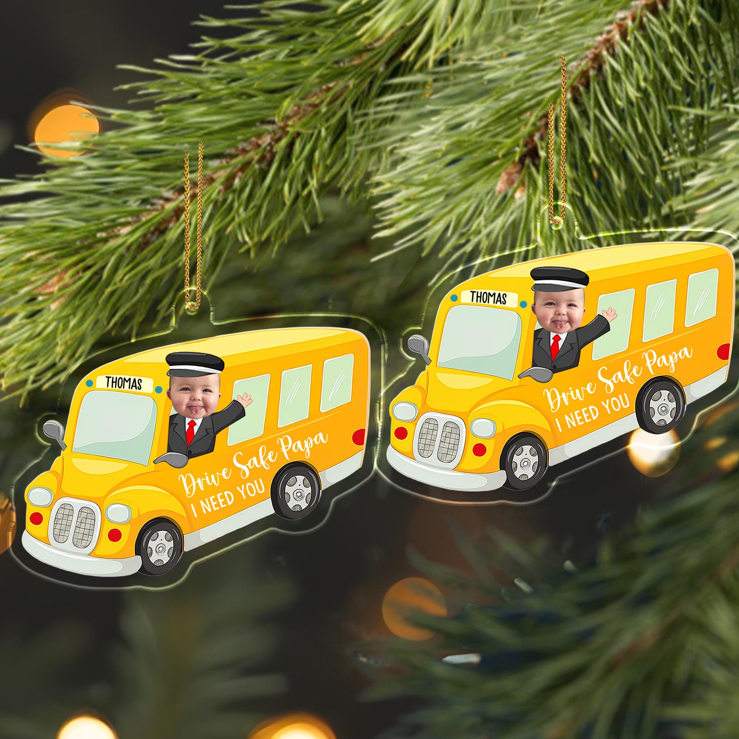 Drive Safe Papa I Need You, Bus Design