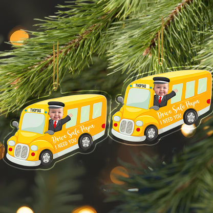 Drive Safe Papa I Need You, Bus Design