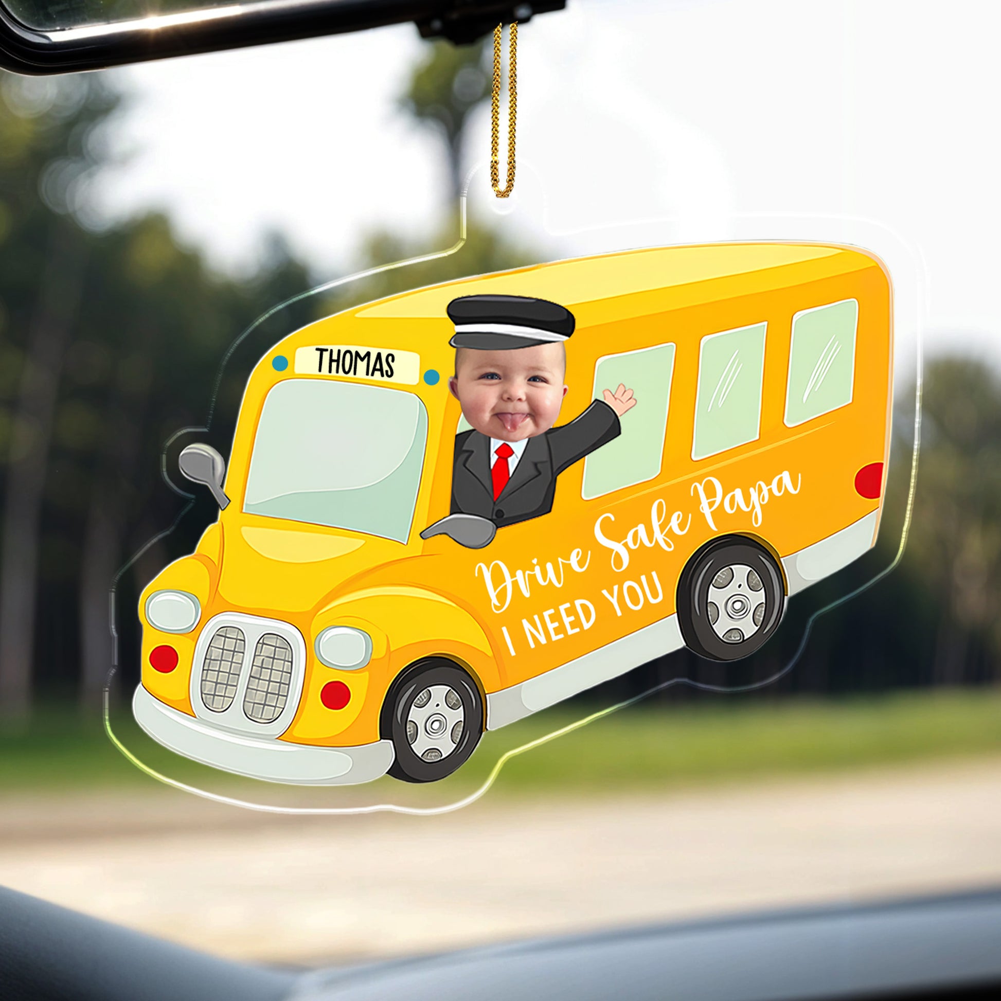 Drive Safe Papa I Need You, Bus Design