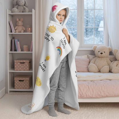 I Am Confident, I Am Loved, Choose To Be Happy Blanket