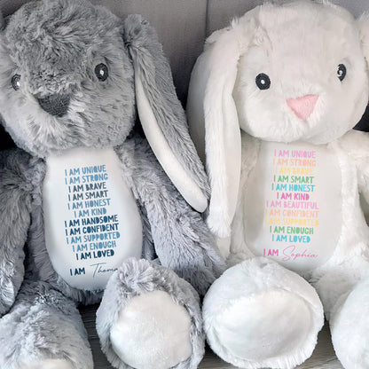 I Am Unique I Am Strong Beautiful And Confident Bunny