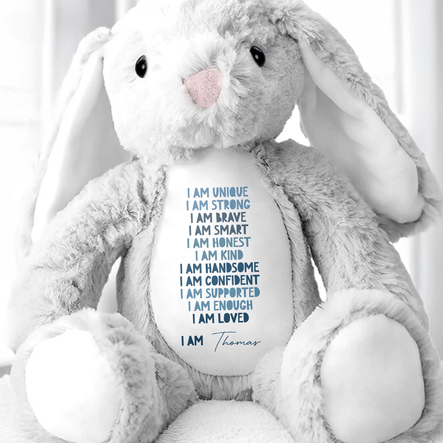 I Am Unique I Am Strong Beautiful And Confident Bunny