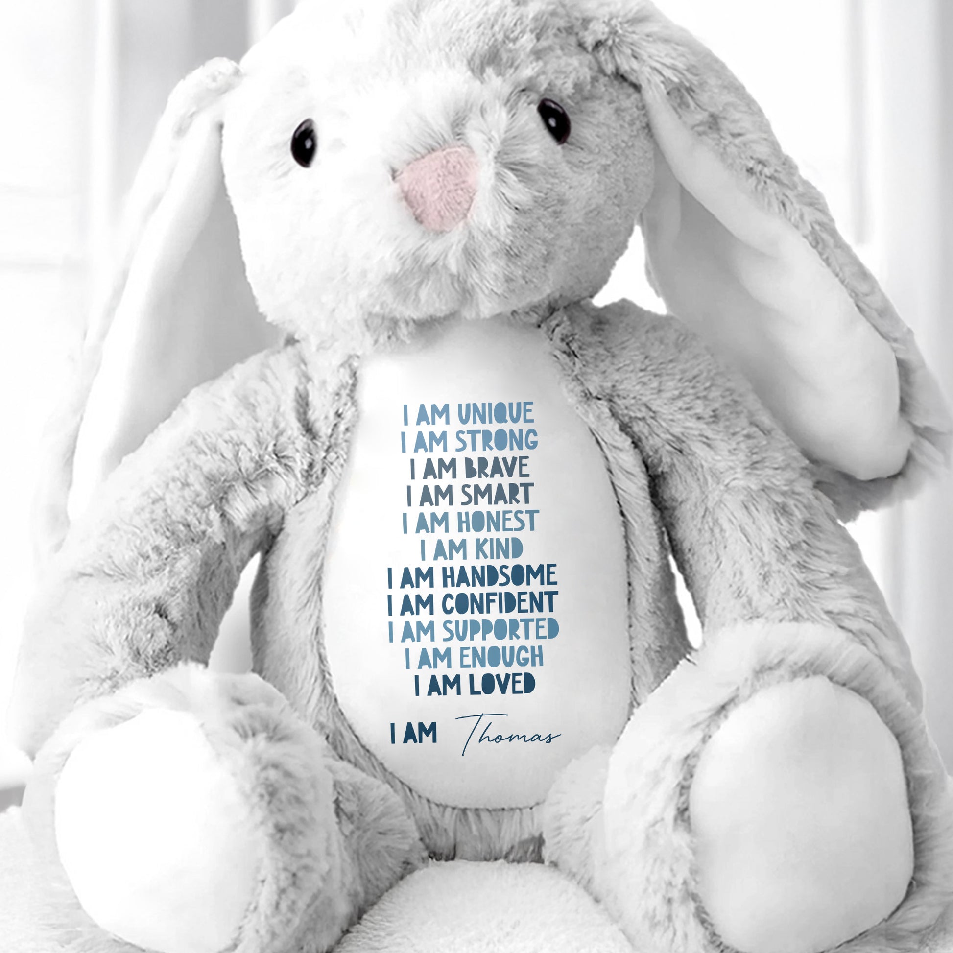 I Am Unique I Am Strong Beautiful And Confident Bunny