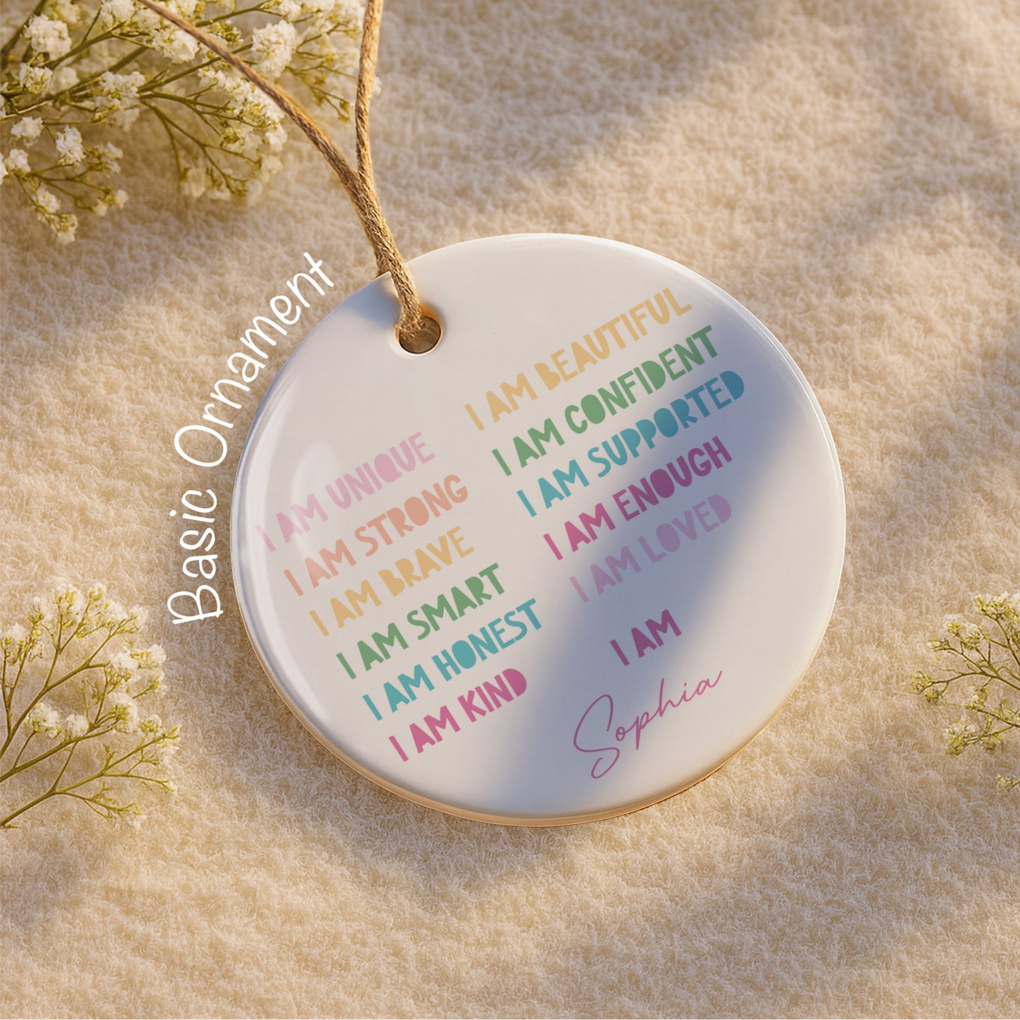 I Am Unique, I Am Beautiful, Inspirational Affirmations