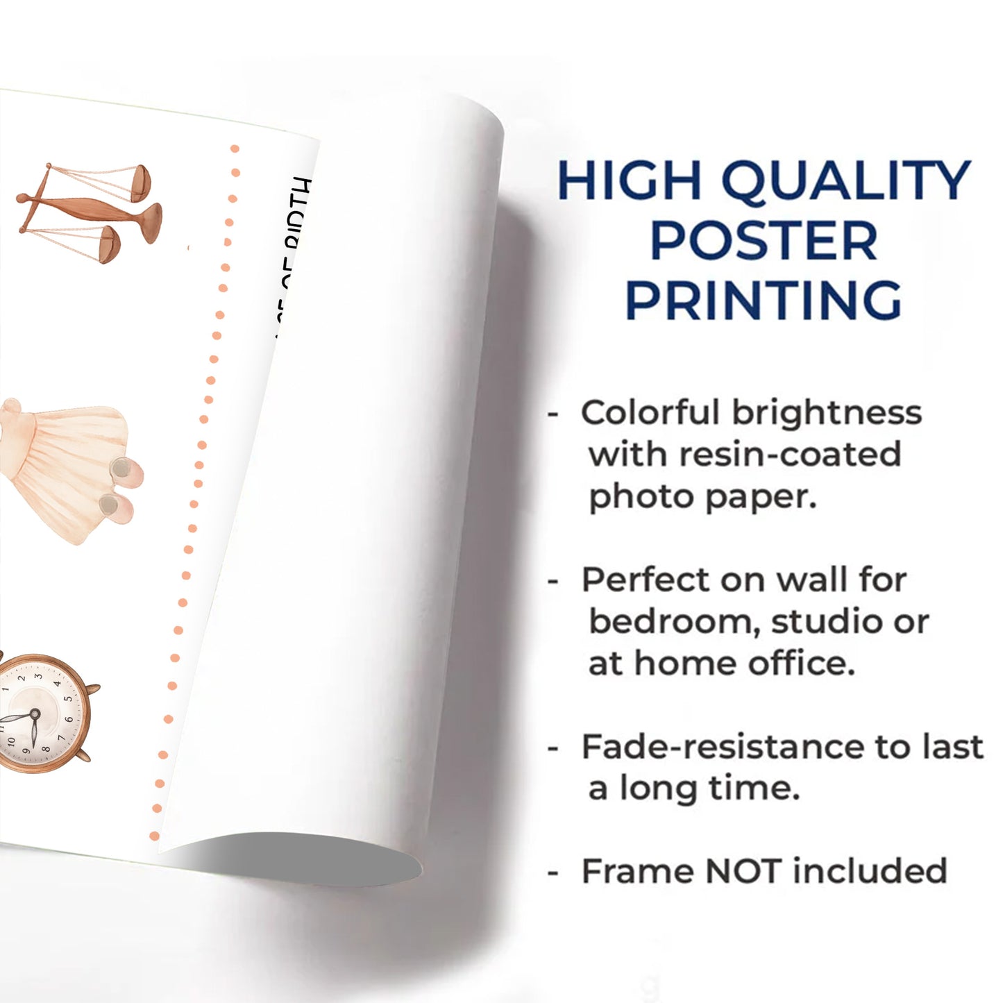 Celebrate The Arrival of A New Baby With A Heartwarming Poster