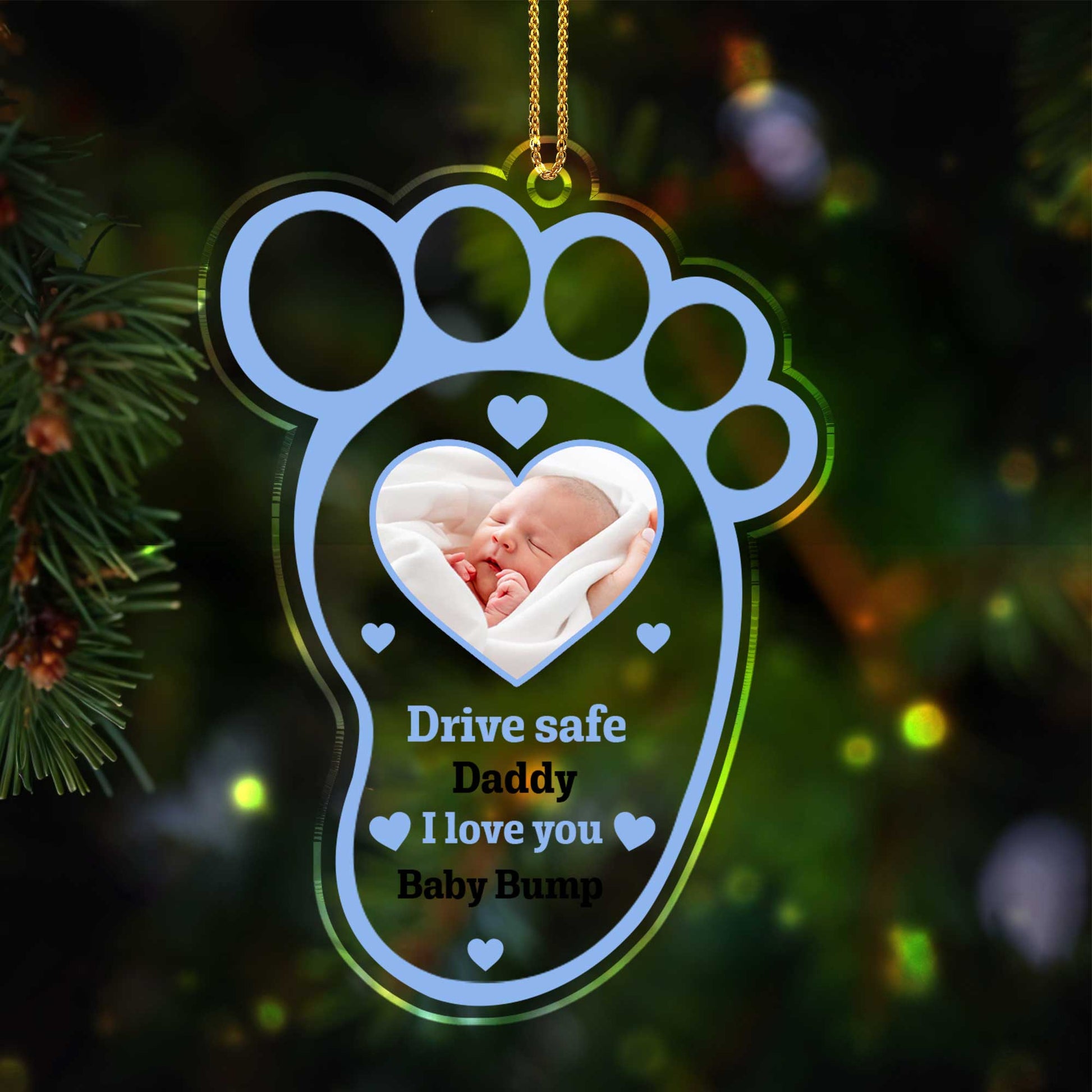 Drive Safe Daddy I Love You Baby Bump