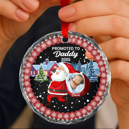 Promoted To Daddy With Santa And Christmas Themes