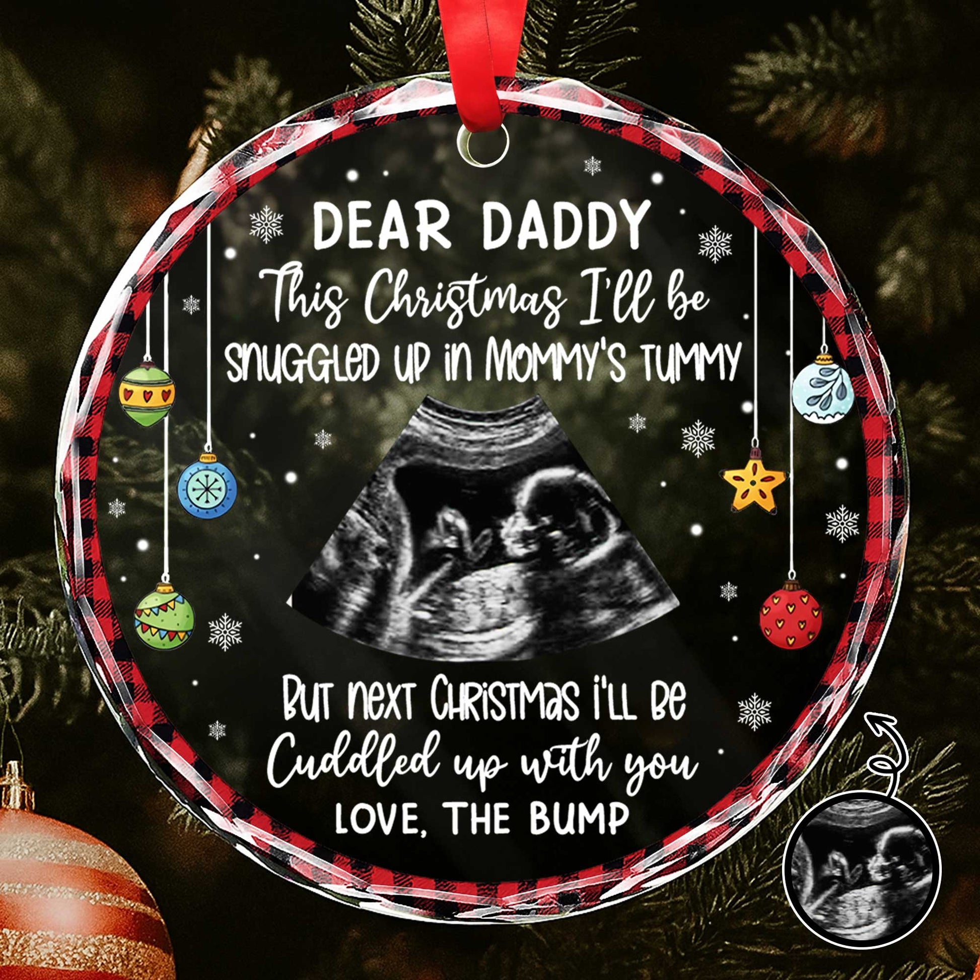 Dear Daddy, Snuggle Up With The Bump