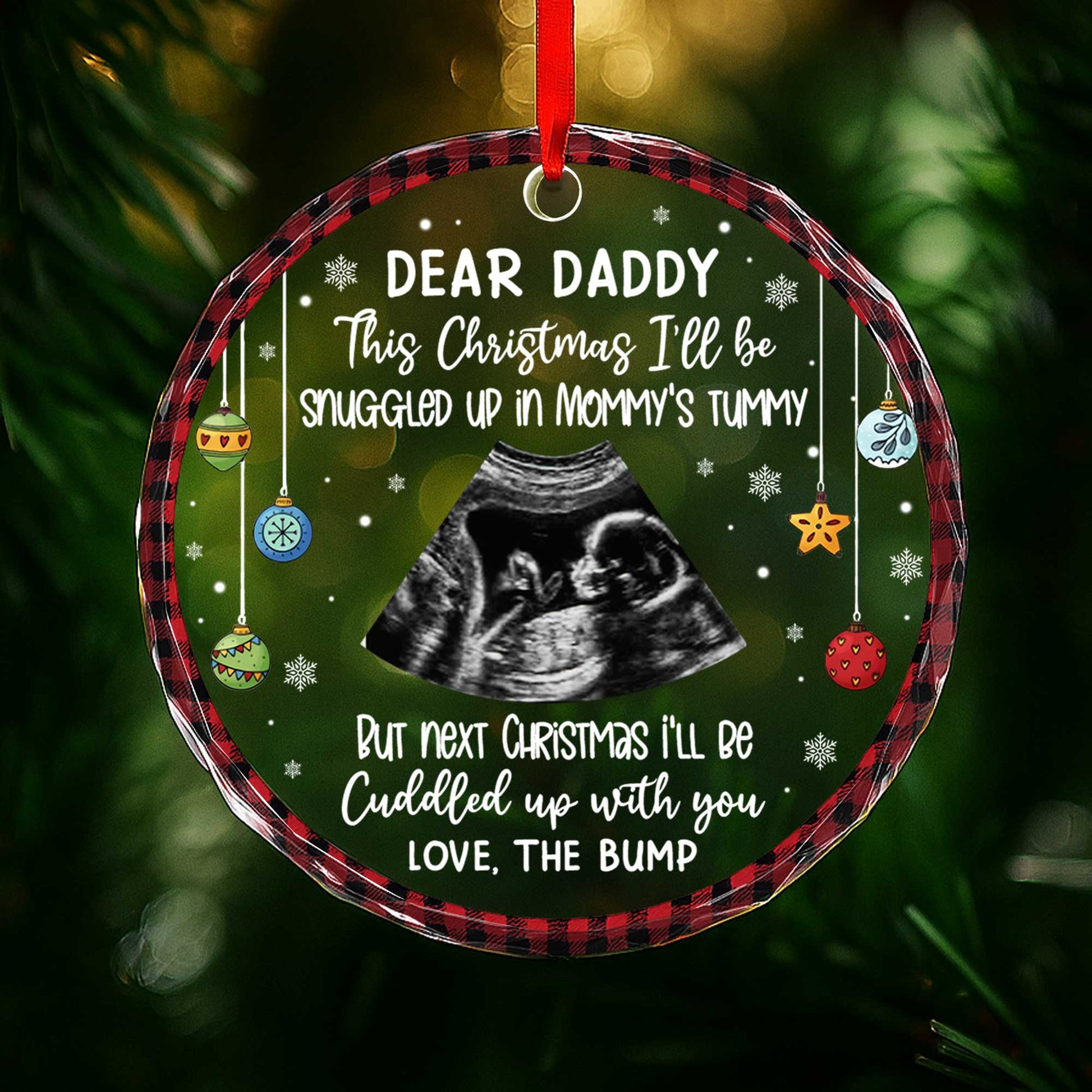 Dear Daddy, Snuggle Up With The Bump