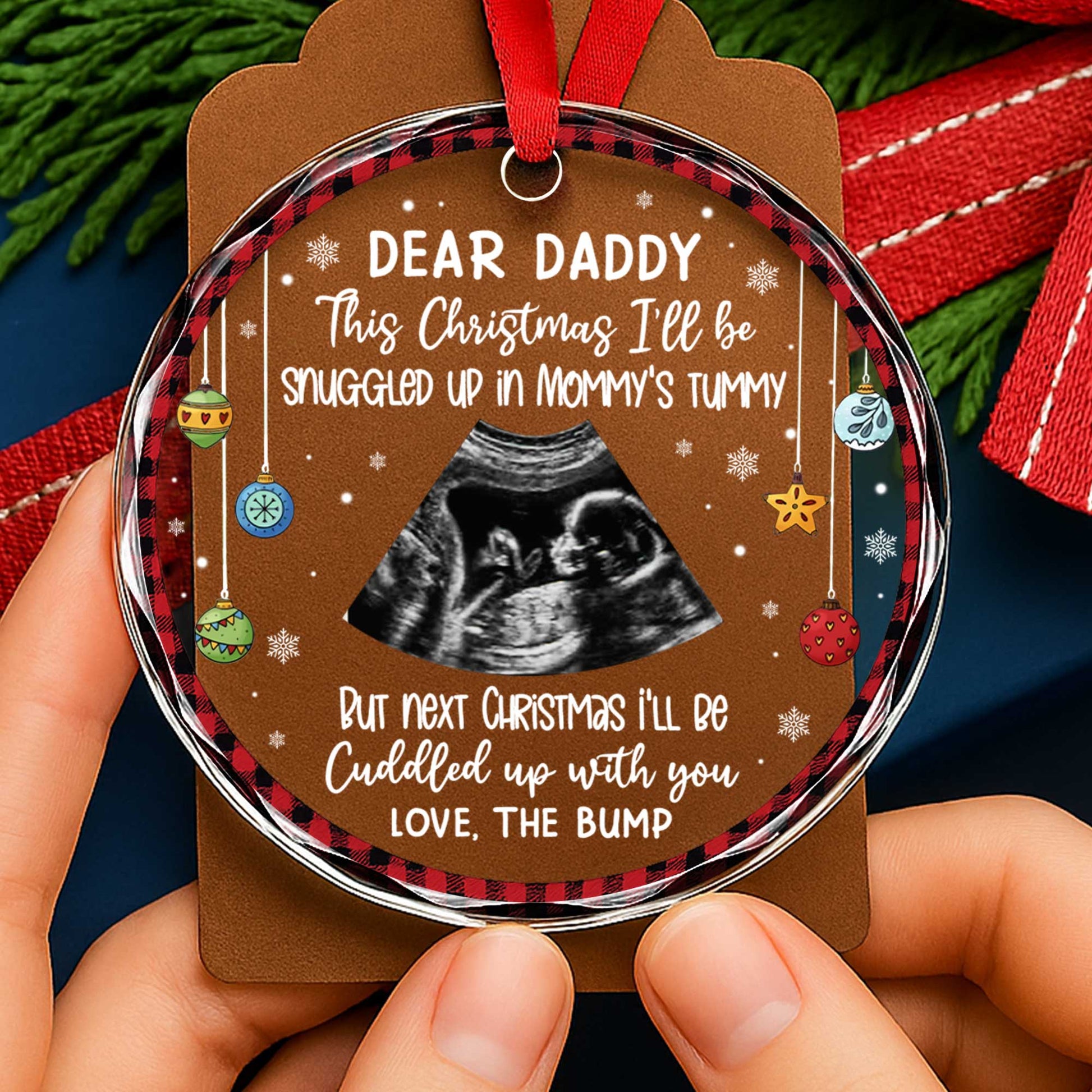 Dear Daddy, Snuggle Up With The Bump