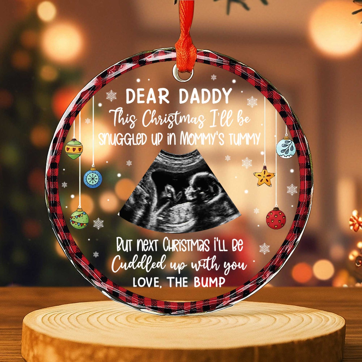 Dear Daddy, Snuggle Up With The Bump