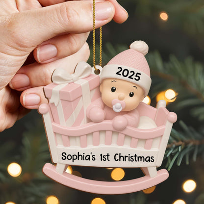 Your First Christmas, Baby In A Cradle