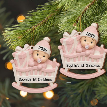 Your First Christmas, Baby In A Cradle