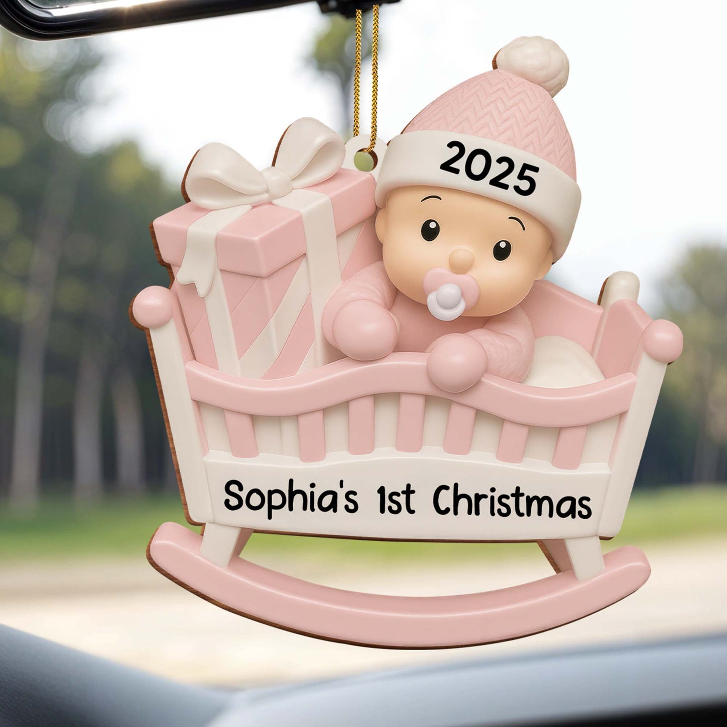 Your First Christmas, Baby In A Cradle