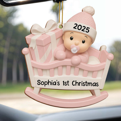 Your First Christmas, Baby In A Cradle