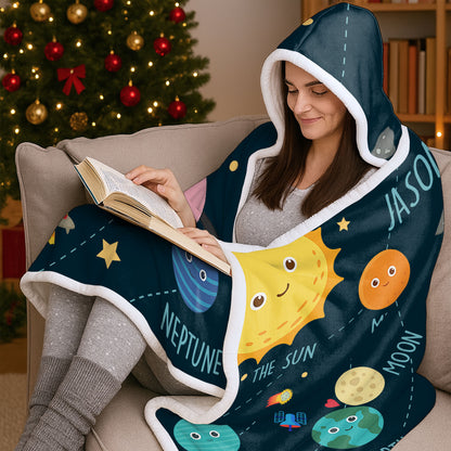 Jason's Solar System With Planets And Stars