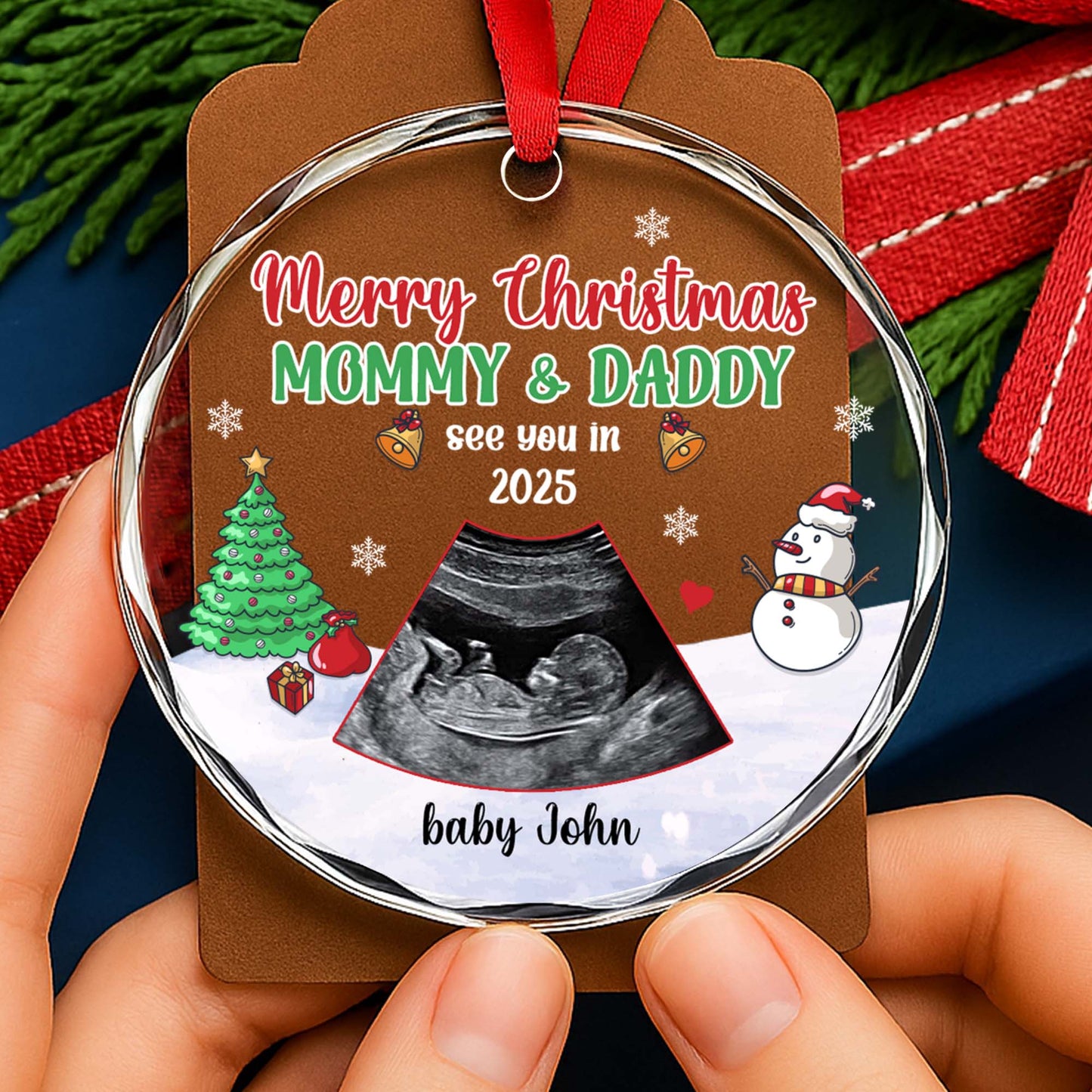 Merry Christmas Mommy And Daddy, See You Soon