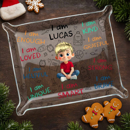 I Am Enough, I Am Loved, Positive Affirmations Tray