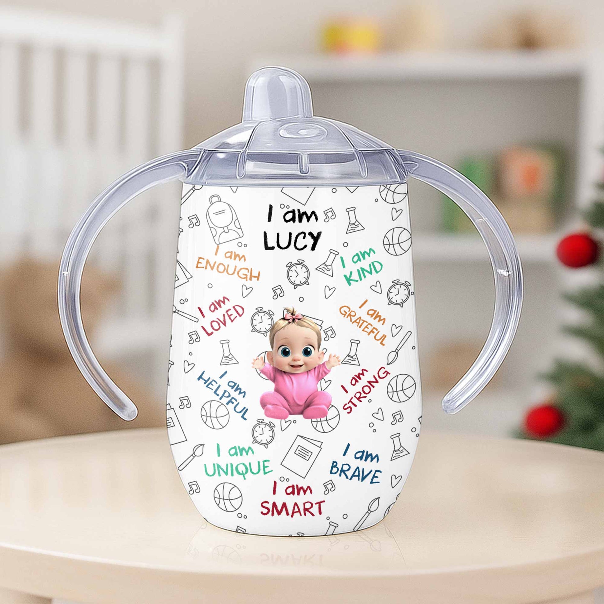 I Am Lucy, Empowering And Educational Toddler Sippy Cup