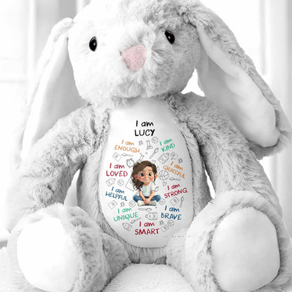 I Am Enough, I Am Kind, Cartoon Girl