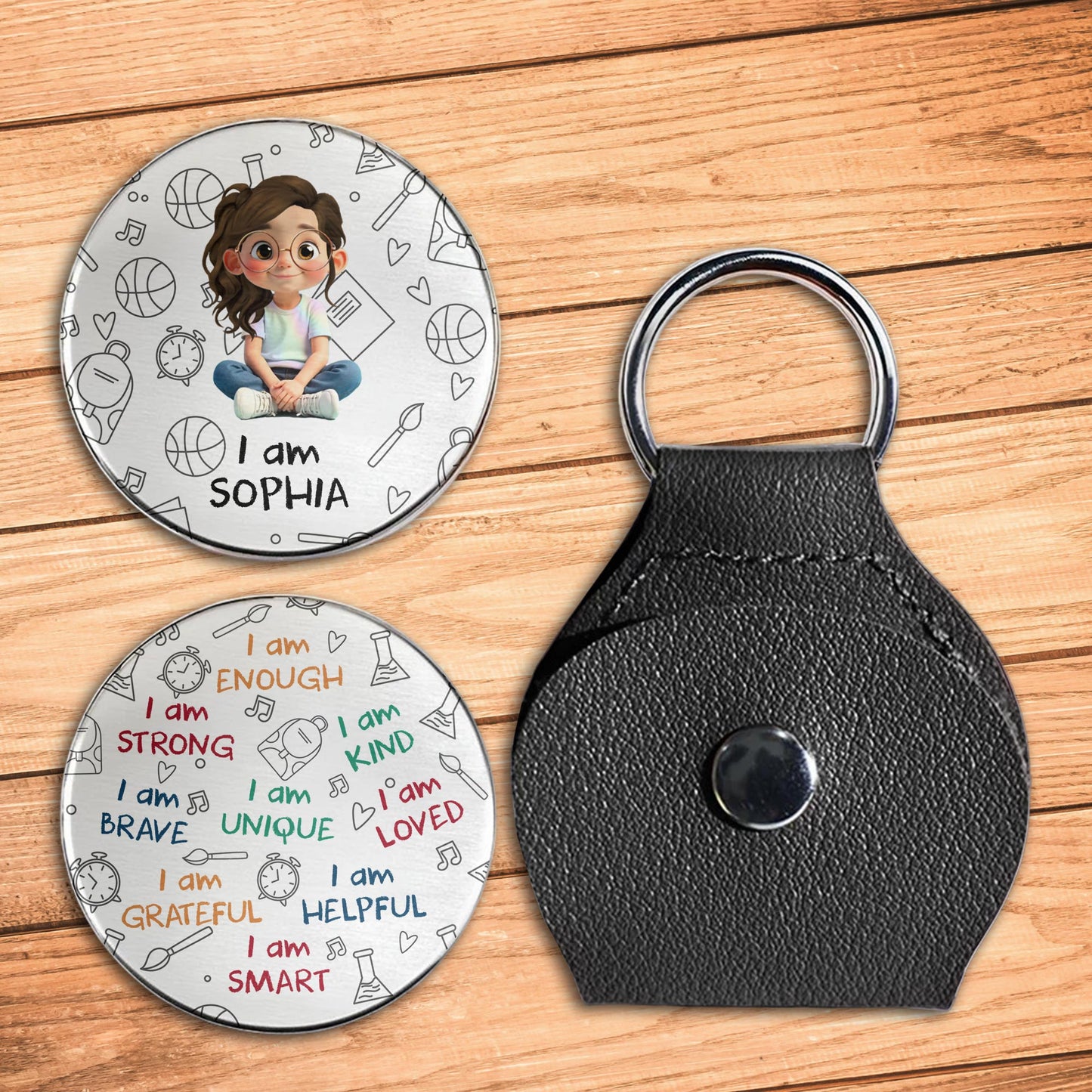 I Am Strong, I Am Kind, Affirmation Pocket Hug