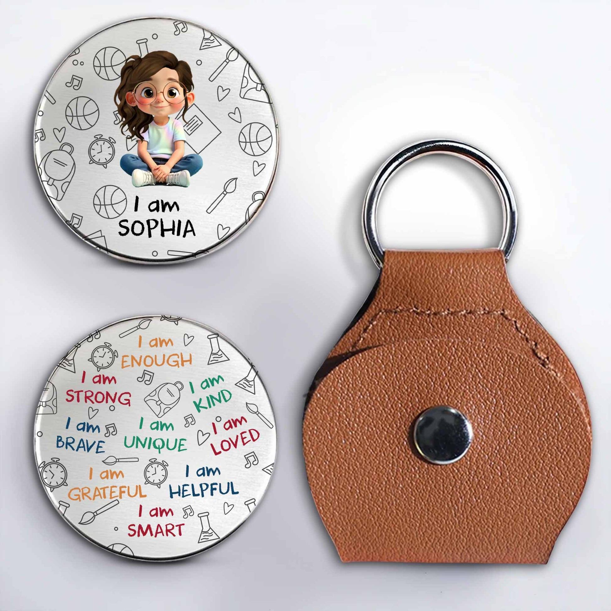 I Am Strong, I Am Kind, Affirmation Pocket Hug