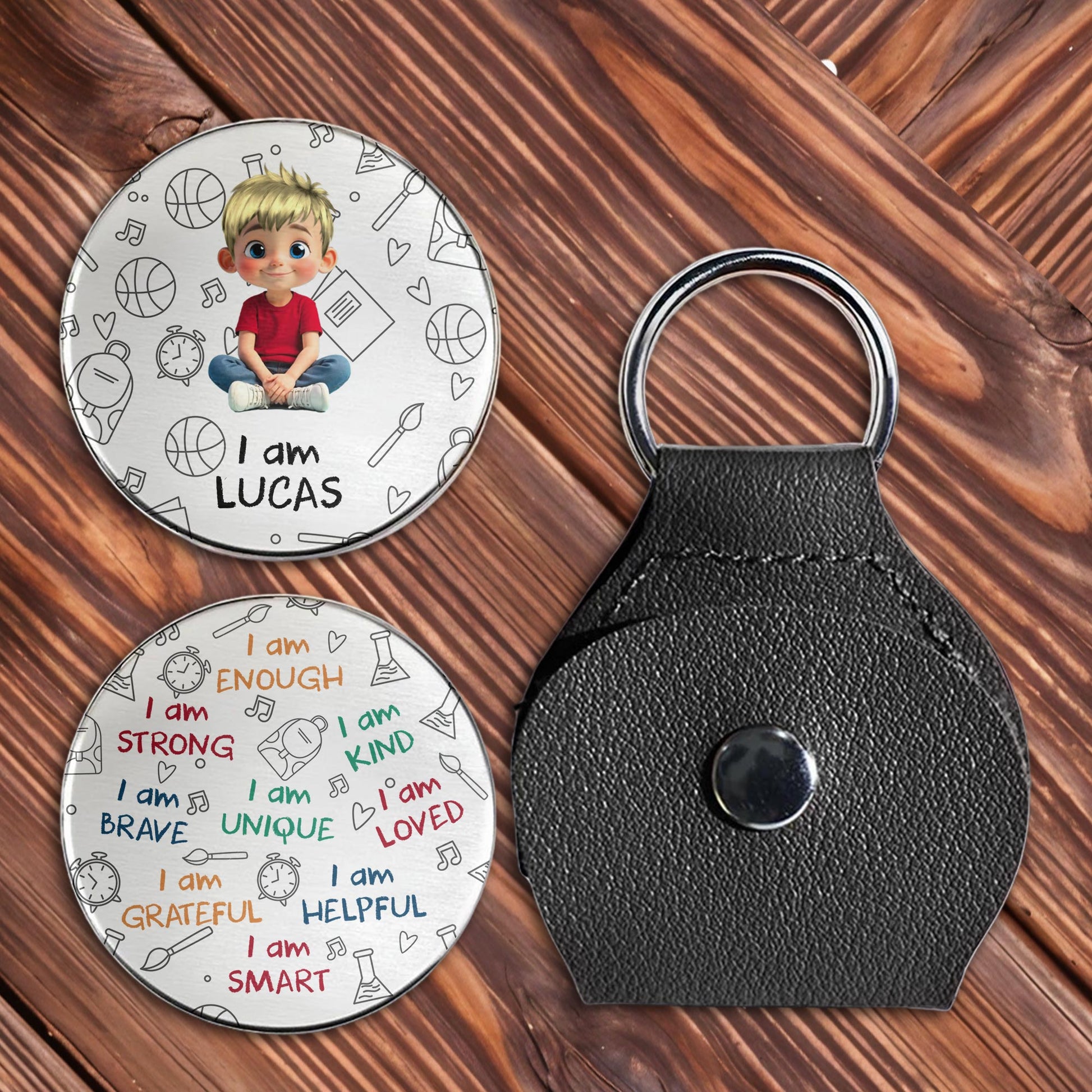 I Am Strong, I Am Kind, Affirmation Pocket Hug